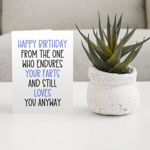 Tarjeta de cumpleaños para novio / Tarjeta de cumpleaños para futuro esposo / Tarjeta de cumpleaños para esposo / Regalo de cumpleaños / Tarjeta de cumpleaños para él