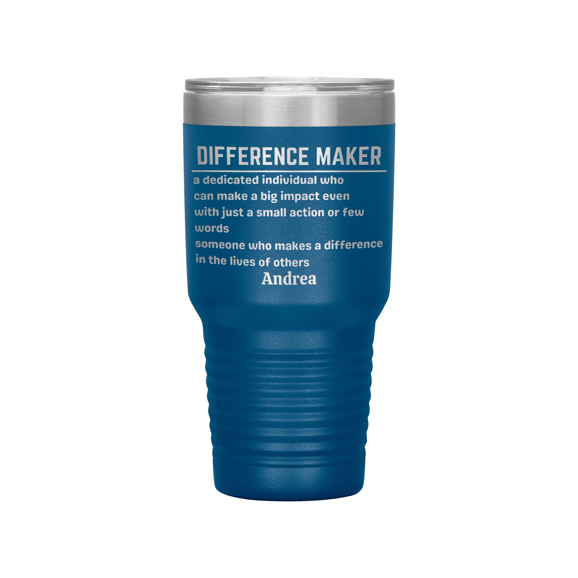 Geiserailie Edelstahl-Becher ‚Difference Maker‘ – Motivierendes Dankesgeschenk