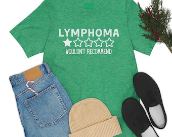 Lymphoma Krieger T-Shirt: Lustiges Cancer Awareness Support Tee