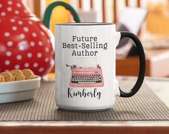 Gift For New Authors | Funny Writer Gift | Literary Gifts | Future Author Gift | Future Best Selling Author Mug | Journalist Gift