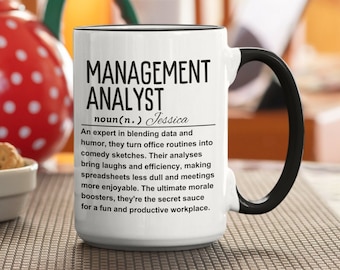 Managementanalytikermugg: MBA-examensgåva, affärsmugg