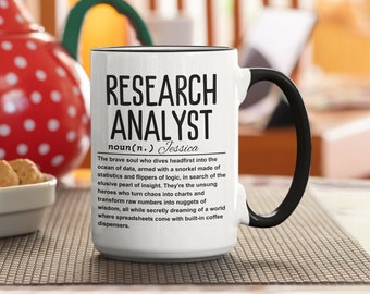 Funny Research Analyst Mug | Data Science Gift