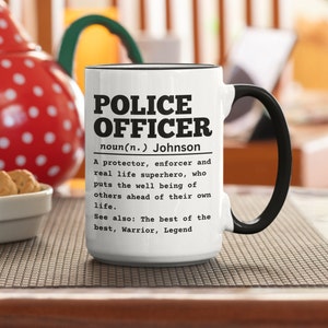 Cop Gift | Law Enforcement Gifts | Cop Coffee Mug | Police Retirement | Funny Mug For New Cop | Police Officer Gift | Police Office Mug 11oz