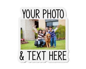 Magnete personalizzato con foto / Ritratto di famiglia personalizzato, regalo divertente