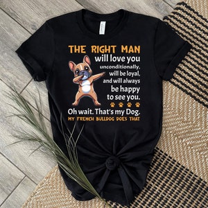 chemise de maman de chien | chemise bouledogue français | Maman française | Chemise maman chien | t-shirt amoureux des animaux | Chemise pour amoureux des animaux | Chemise animal mignon
