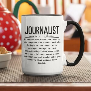 Journalist Coffee Mug | Mug For Journalist | New Journalist Mug | Journalist Gift Idea | Funny Journalist Mug | Can I Quote You On That?