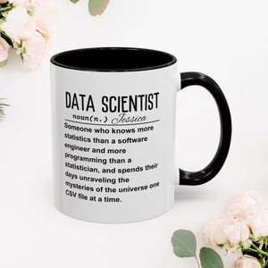 Data Science Gift | Engineer Gifts | Data Analyzer | Data Analyst. | Data Analytics | Researcher Mug | Analyst Gift