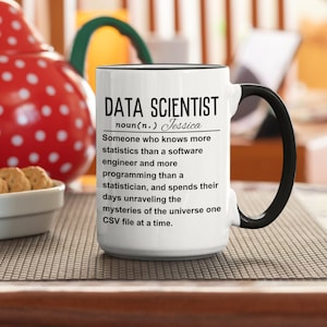 Data Science Gift | Engineer Gifts | Data Analyzer | Data Analyst. | Data Analytics | Researcher Mug | Analyst Gift