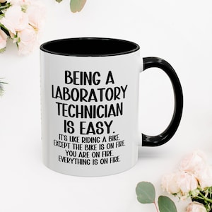 Lab Technician Mug, Science Mug Gift, Chemistry Mug, Lab Work Mug, Funny Lab Mug