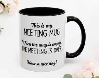 Lustige Büro Tasse: Sarkastischer Arbeits Humor, Mitarbeiter Geschenk