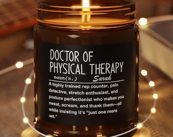 Dpt Candle, Physical Therapy, Pt graduation, Dpt gift, Pt student gift, Physical therapist