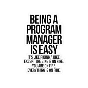 Rolsticker programmamanager, duurzaam vinyllabel voor laptops, notebooks en planners