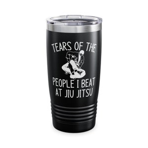 Jiu Jitsu Tumbler, Martial Arts Mug, Custom Sports Tumbler, Jiu Jitsu Tumbler, 20oz