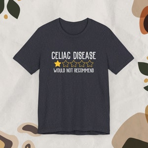 Celiac Disease Shirt, Celiac Awareness, Gluten Free Gifts, Funny Gluten Shirt, Gluten Intolerance, Food Allergy Shirt