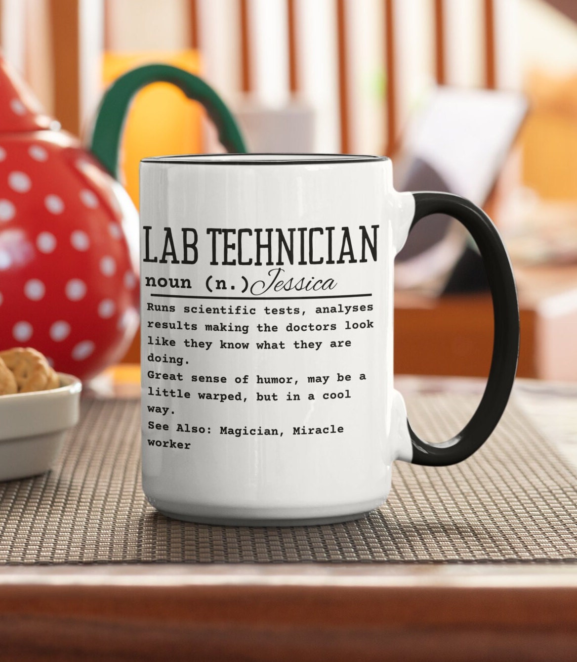 Personalized Lab Technician Mug | Medical Tech Gift - Etsy