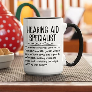 Audiology Notebook | Hearing Aid Specialist Gift | Pediatric Audiologist Gift | Audiology Gift | Audiologist Gift