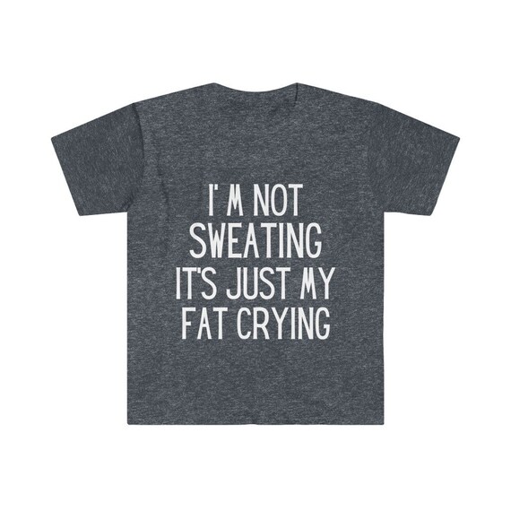 Fat Crying Cute Gym T-shirt - Etsy