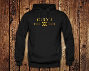 gucci belt logo hoodie