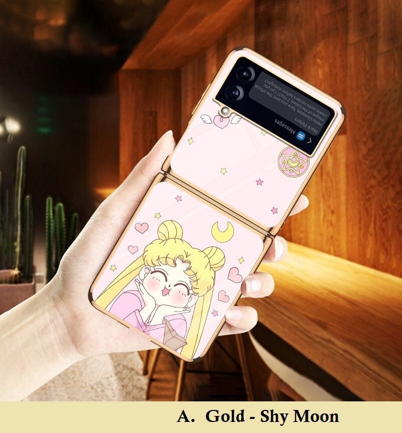 Cute Sailor Moon Samsung Phone Case for Samsung Galaxy Z Flip 3 (5G) –