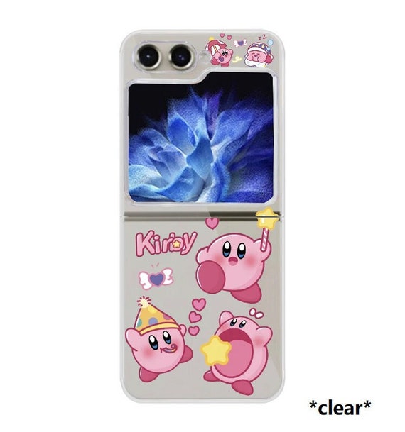 Z Flip 5 Japanese Pink Monster Phone Case for Samsung Galaxy Z Flip 3 4 5  Cartoon Anime Gamer Clear Pink Lovely Kawaii Cute Girls Gift -  Hong  Kong