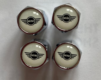 BMW Mini set of 4 valve/dust caps