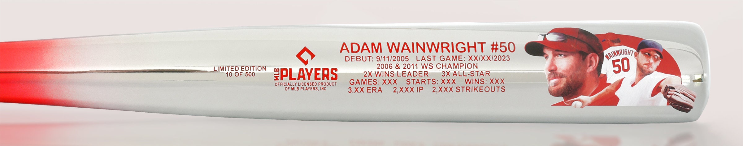 Adam Wainwright Farewell to a Legend Extremum Ball - Big Time Bats