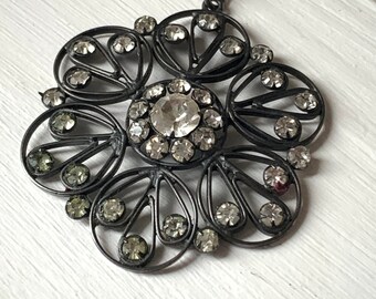 Pendentif vintage vintage soviétique russe Bijoux fête des mères Cadeau URSS Pierres Pendentif - France