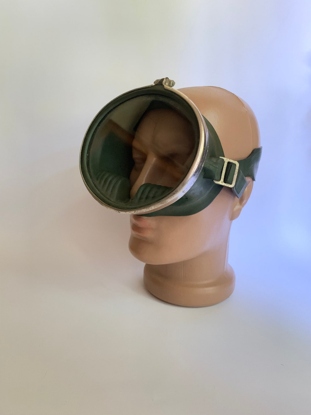 Vintage Scuba Diving Mask. Soviet Diving Mask. Rubber Etsy
