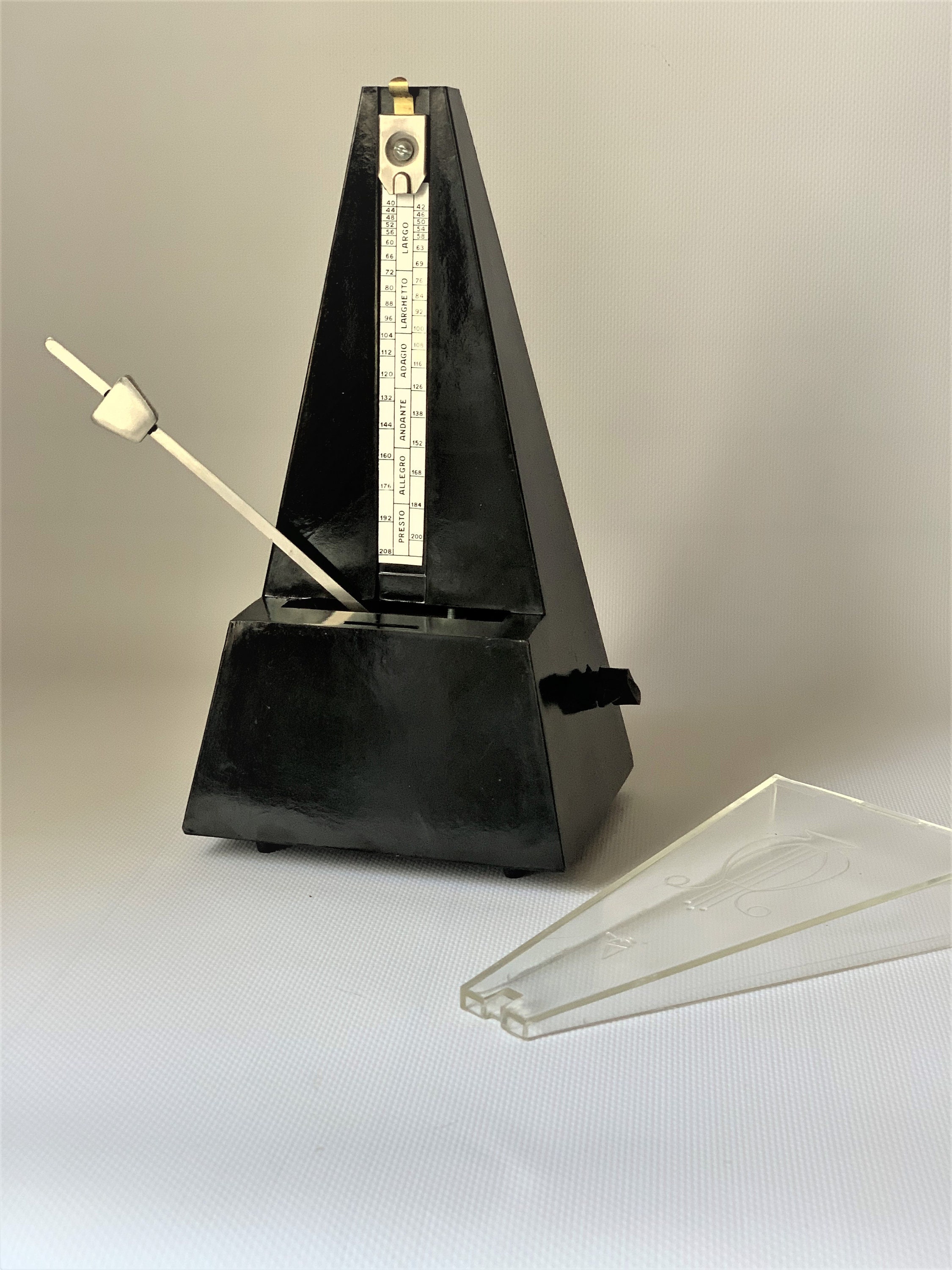 Soviet Vintage Metronome, Metronome USSR, Vintage Mechanical Windup Metronome, Chime Musician