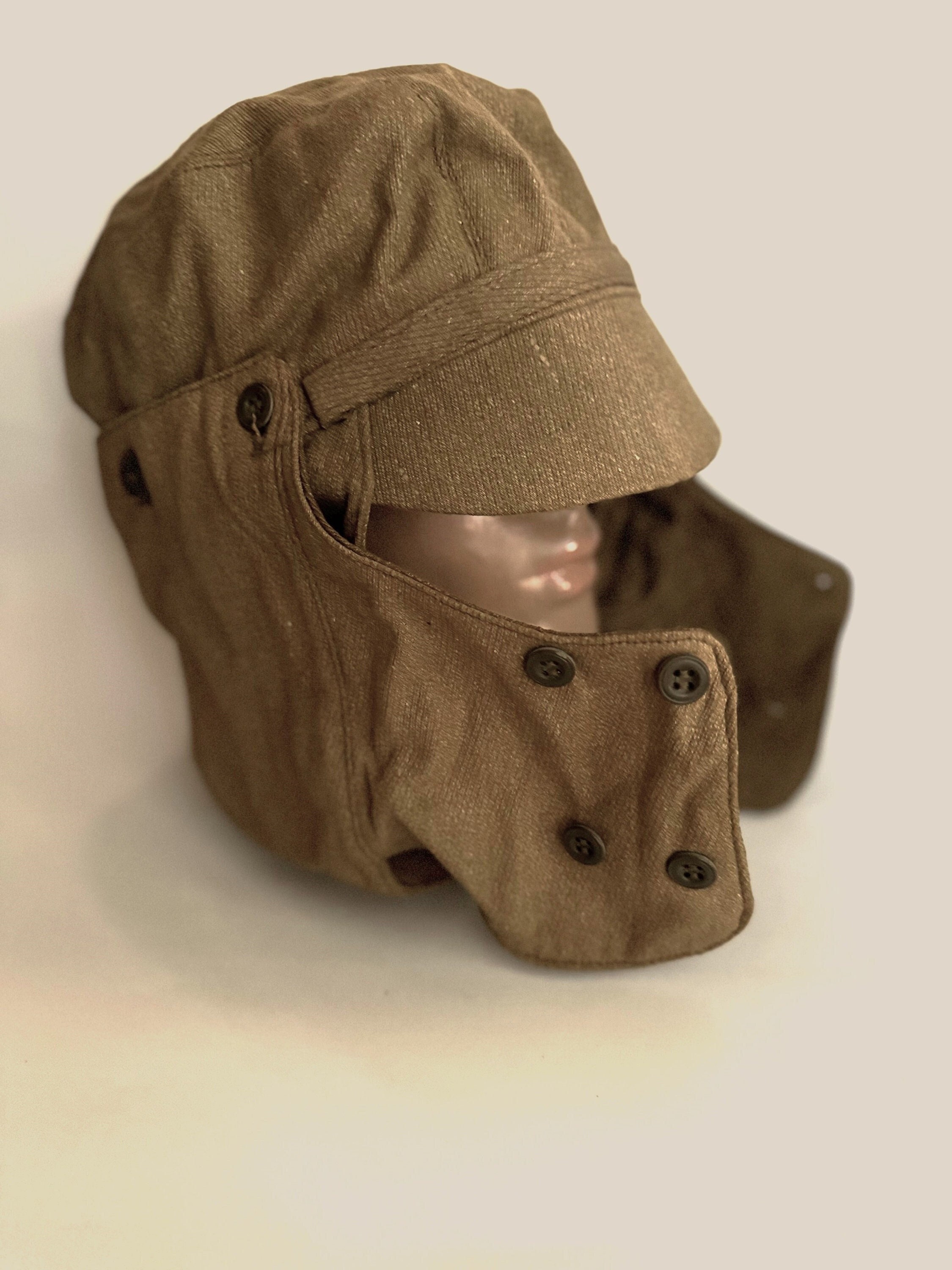 NOS Original Russian Hat Cap With Face Size M