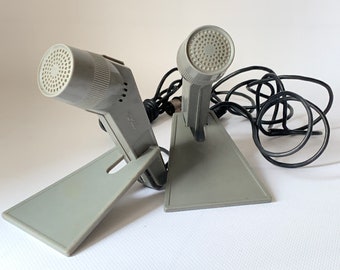 Vintage retro microphone of the USSR, Soviet desktop microphone, Speech recording, Microphone OKTAVA MD200, Gift souvenir.