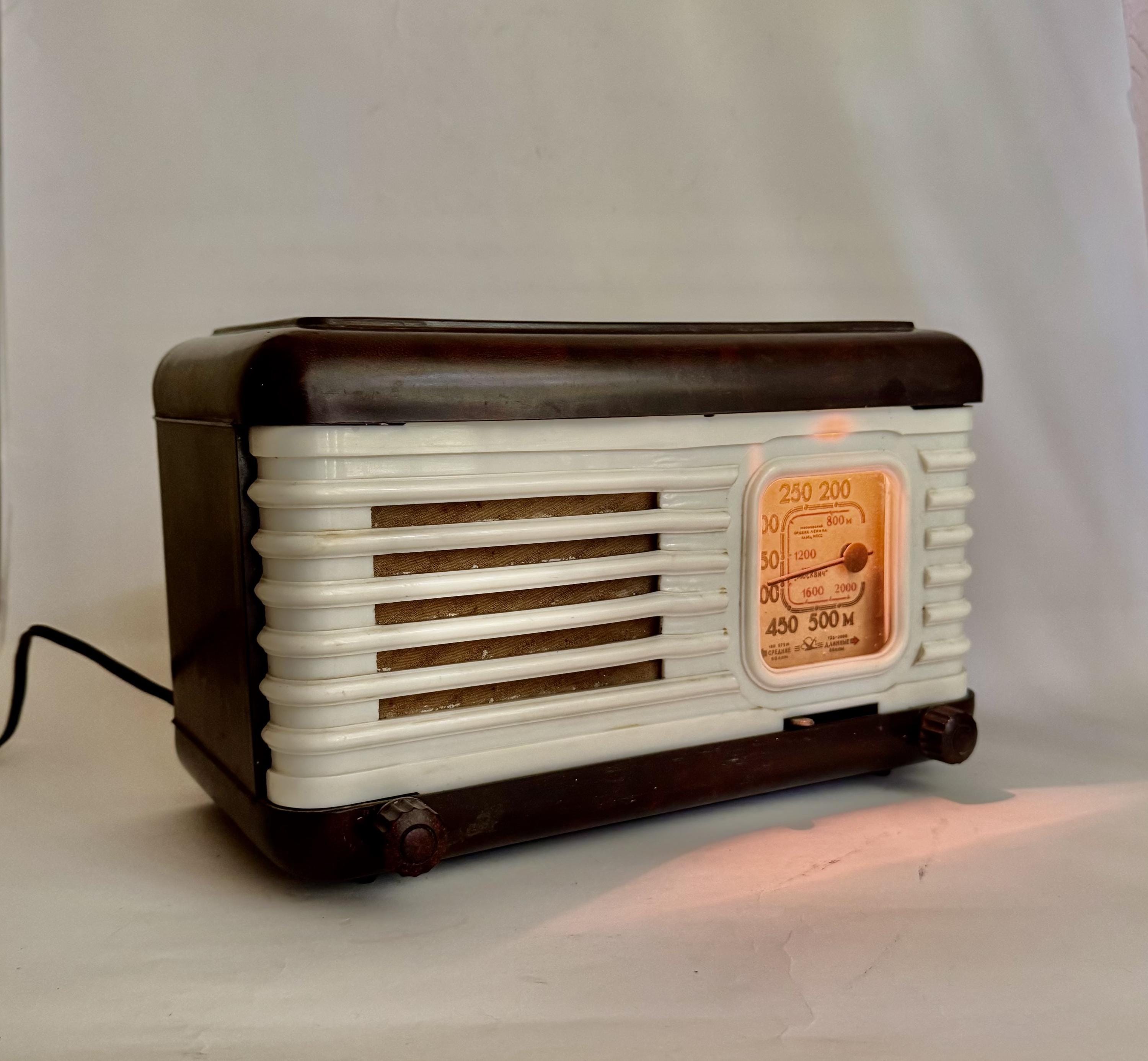 CROSLEY‼️アメリカ製‼️1978年製‼️ヴィンテージ‼️真空管ラジオ‼️ ヴィンテージ真空管ラジオ(グレー) | marque