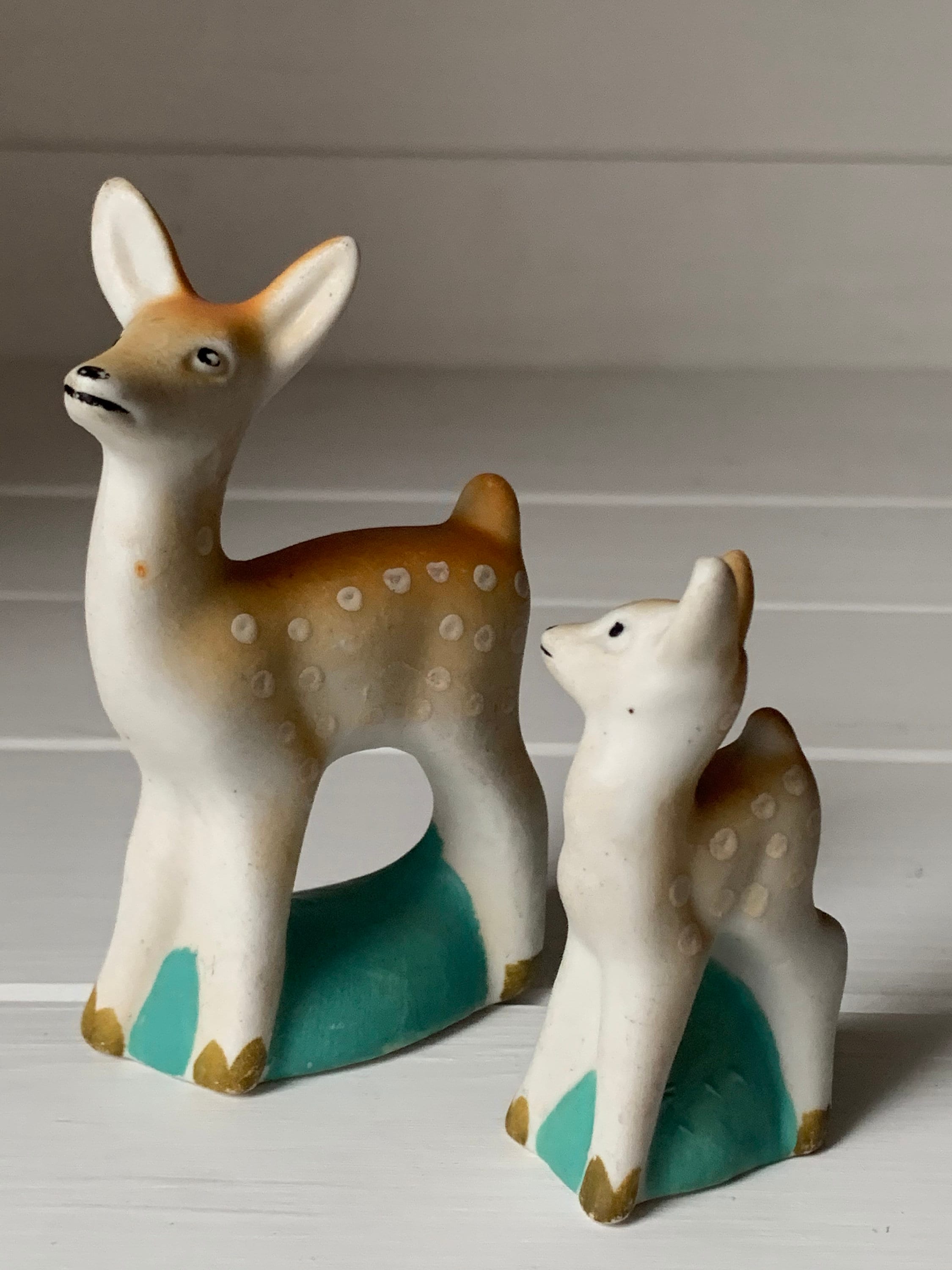 A set of antique figurines animal family figurines Soviet Etsy