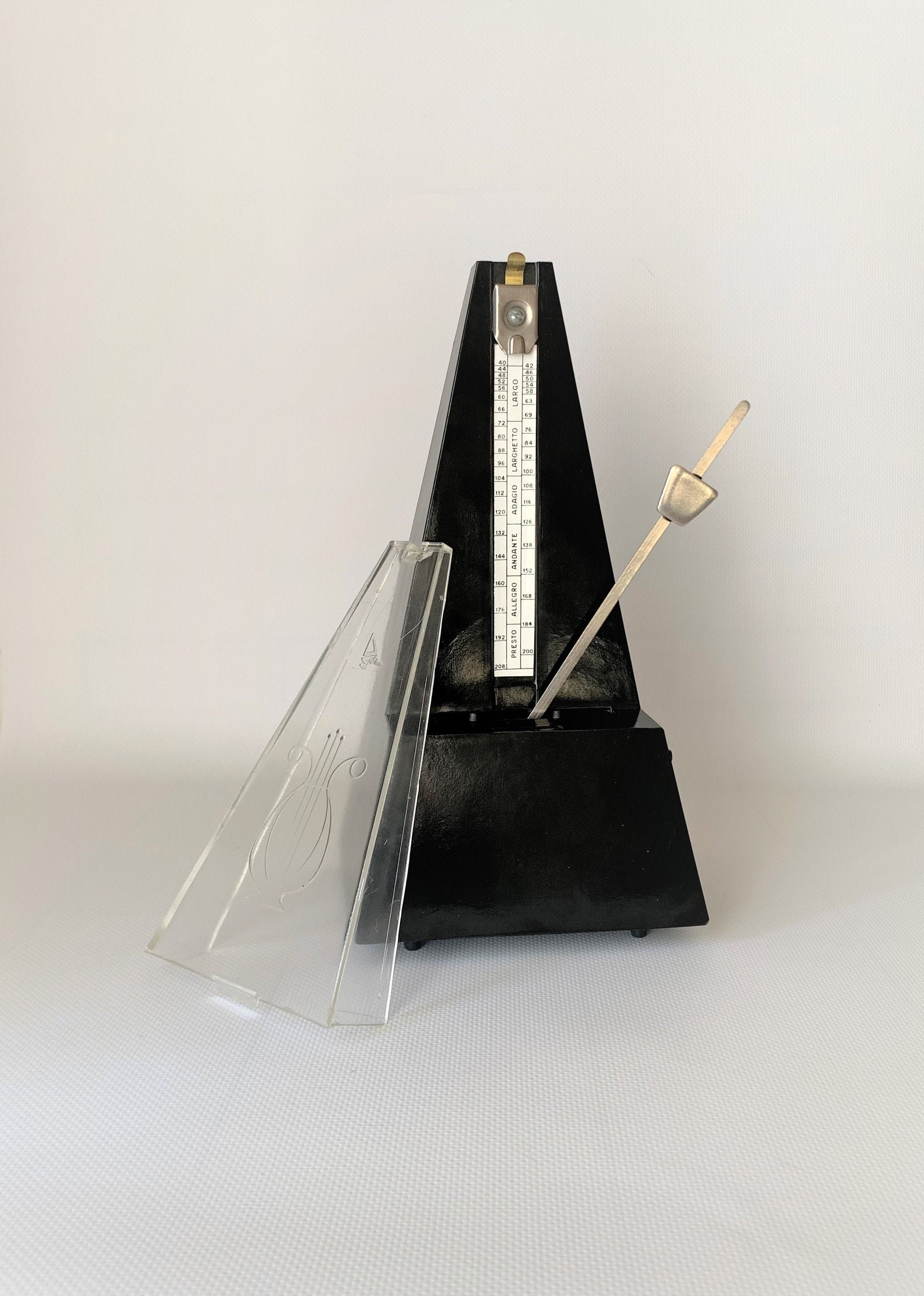 Soviet Vintage Metronome, Metronome USSR, Vintage Mechanical Windup Metronome, Chime Musician