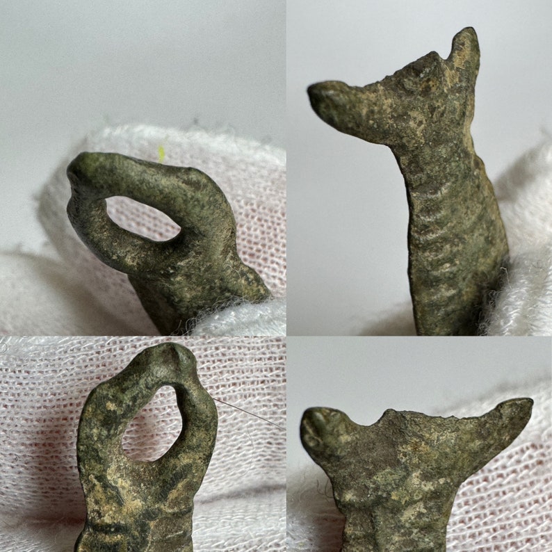 Ancient Celtic Bronze Fish Amulet. Celtic Artifact. Celtic Jewelry ...