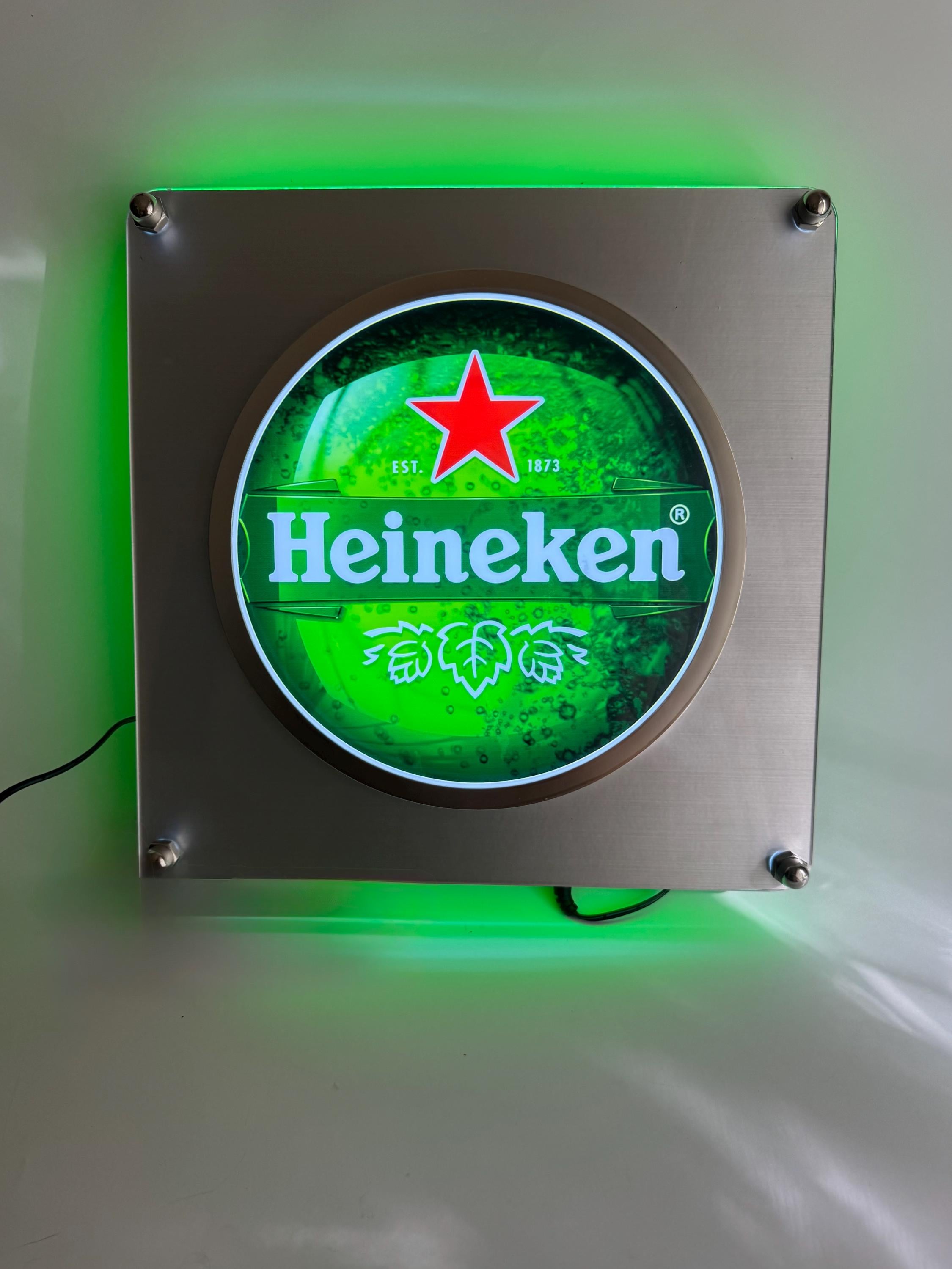 Heineken Light up Sign - Etsy