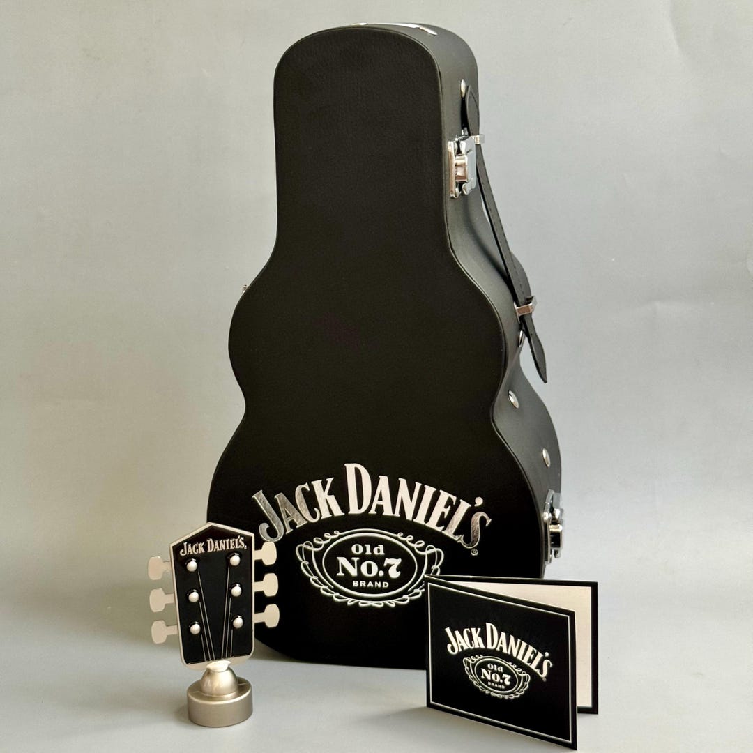 Jack Daniels Guitar Case. Bottle Case.rare Whisky Jack Daniels Old