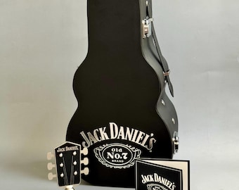 Jack Daniels Guitar Case. Bottle Case.rare Whisky Jack Daniels Old