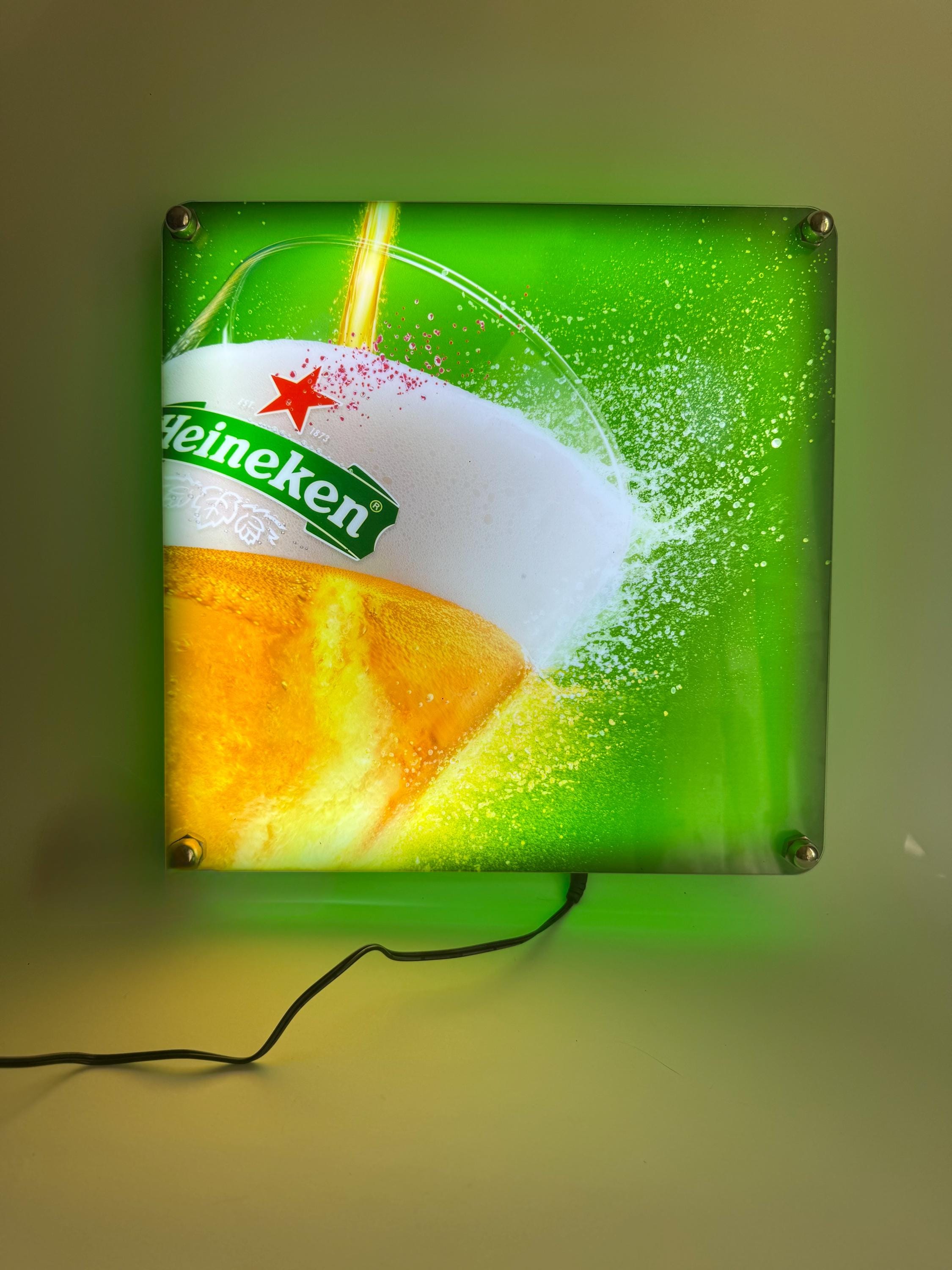 Heineken ビール 電気看板 Yahoo!オークション -「ハイネケン ネオン」の落札相場・落札価格