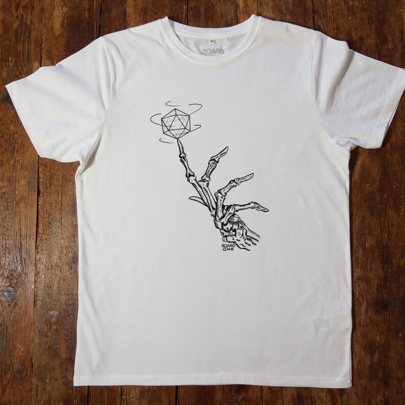 Death Plays Dice T-shirt unisex
