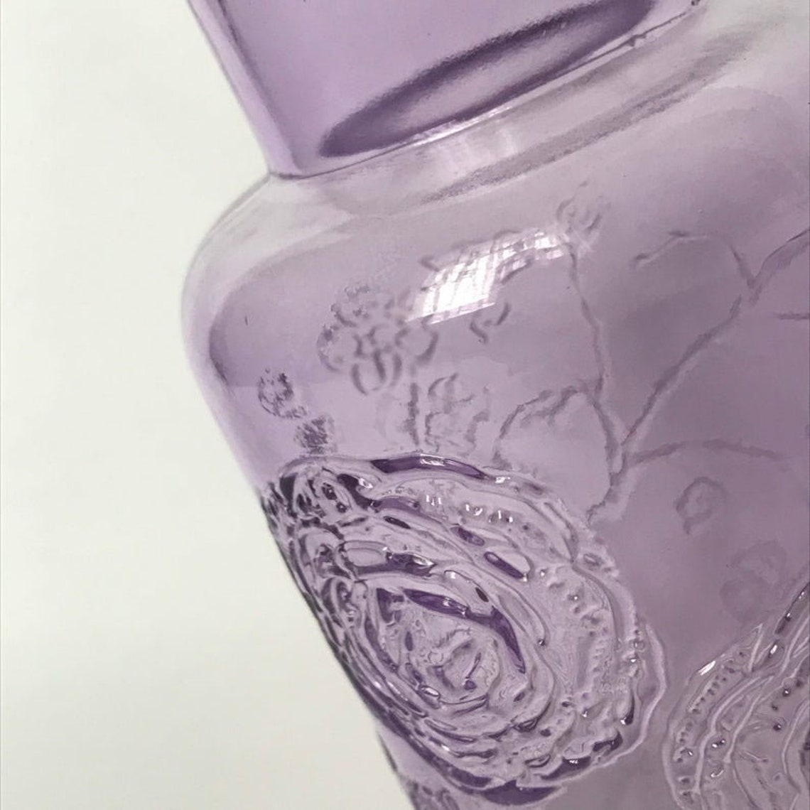 Botanical Purple Glass Vase Fast Delivery In UKPurple Etsy
