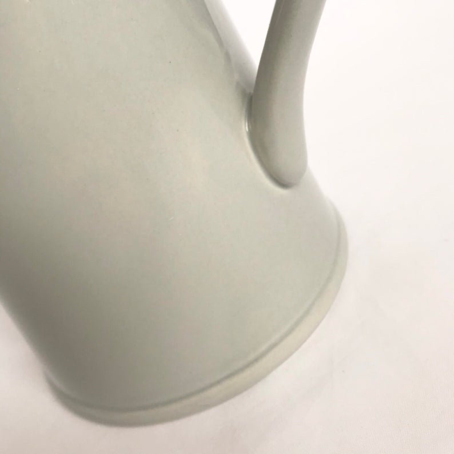 Grey Heart Jug Grey Jug Grey Vase Grey Ceramic Jug Etsy