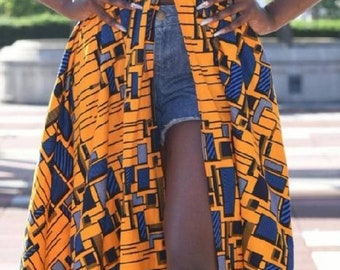Dammy African print dress , African dress for women, African clothing for women