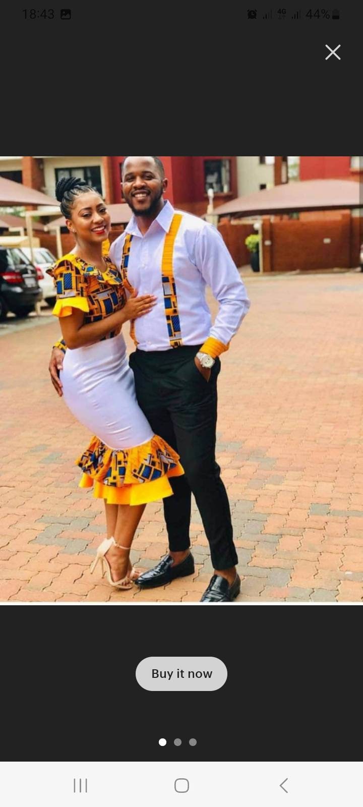 African Couple Matching Outfit, African Couple Clothing, African