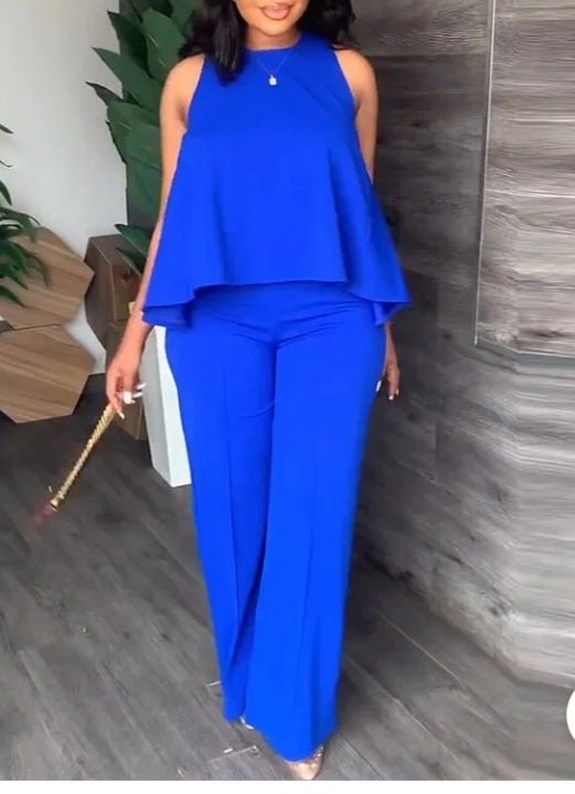 Shelly Flare Kleid mit Palazzo Hose, Partykleidung für Frauen