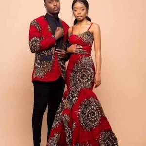 African couple matching outfit, African couple clothing, African couple outfit, African couple attire