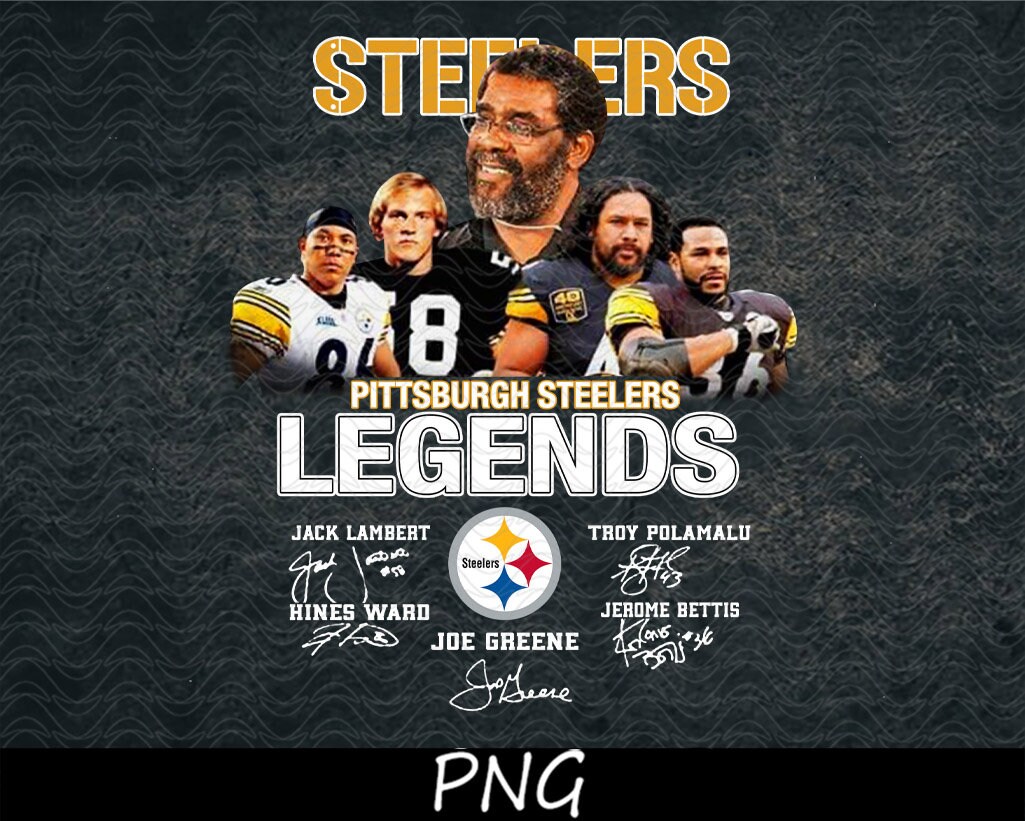 Pittsburgh Steelers Football Legend Pittsburgh Steelers NFL Etsy