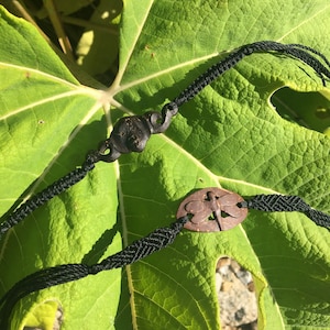 Hand-carved Bracelets - Orangutan | Dragonfly
