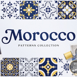 Modelli e ornamenti marocchini, carte marocchine digitali, carta digitale geometrica, carta digitale etnica senza cuciture, sfondi orientali