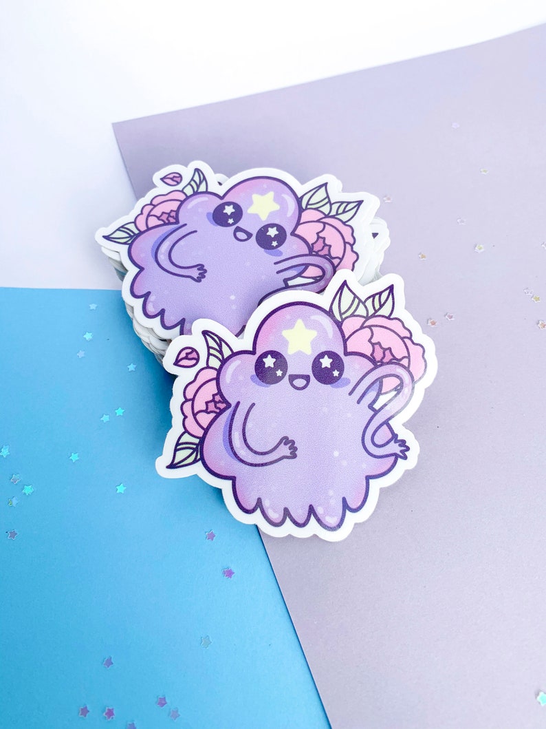 LSP Waterproof Vinyl Sticker Decal Cute Kawaii Aesthetic image 4